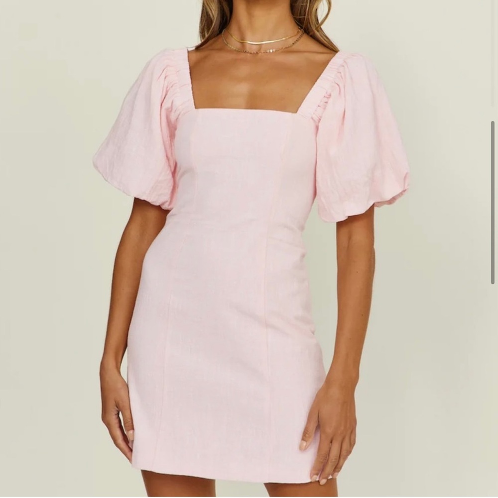 Petal & Pup: SNDYS Everday Tuscany Dress in Baby Pink NWT Size Large